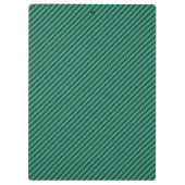 Groen Stripe gepatenteerde  naam Klembord (Achterkant)