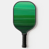 Groen Striped Add Name Monogram Team Pickleball Paddle (Achterkant)