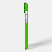 Groen striped kerstboompatroon Case-Mate iPhone case (Achterkant / Links)