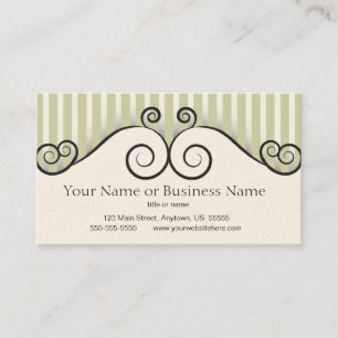  Groen Striped met het Visitekaartje van Zwemmen