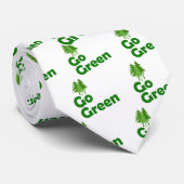 groen stropdas (Opgerold)