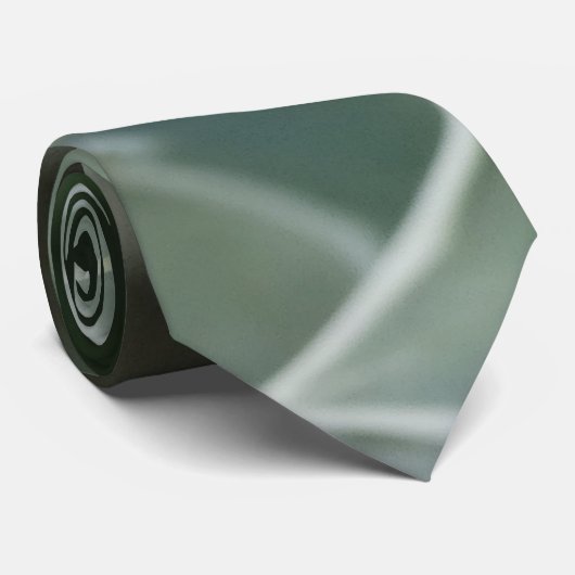 Groen Stropdas (Opgerold)