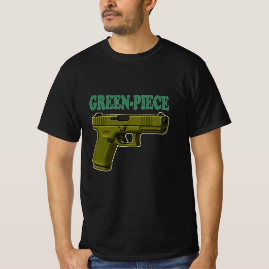 groen stuk t-shirt (Voorkant)