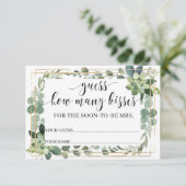 Groen Succulent Hoeveel kussen in de pot Informatiekaartje (Staand voorkant)