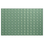 Groen symbool dollarteken stof (Yard (91,4 cm))
