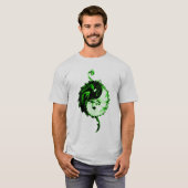 Groen symbool voor Dragon Unity T-shirt (Voorkant volledig)