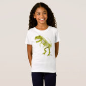 Groen T Rex-Shirt T-shirt (Voorkant volledig)