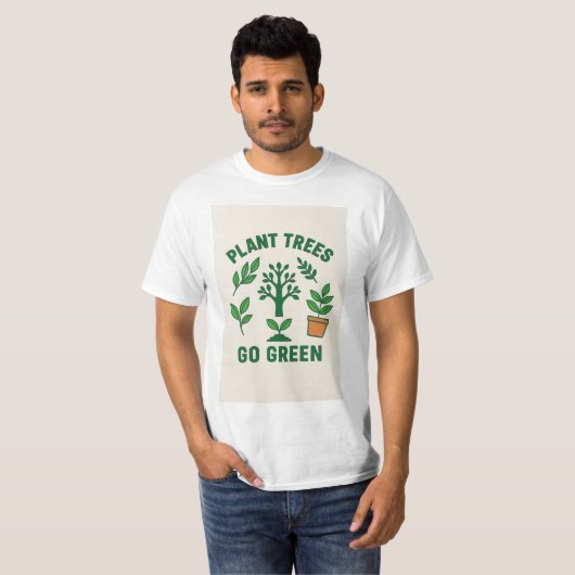 Groen T-shirt (Voorkant volledig)