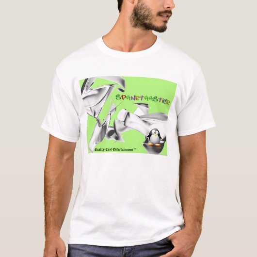 groen t-shirt (Voorkant)