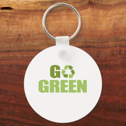 Groen T-shirt Sleutelhanger (Voorkant)