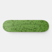 Groen takpatroon (Jungle Art) (William Morris) Persoonlijk Skateboard (Horizontaal)