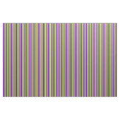 Groen, Tan en Indigo Striped/Lined Pattern Stof (Yard (91,4 cm))