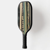Groen, Tan Prints een soort pickleball paddle (Links)