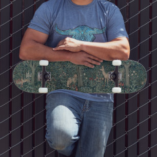Groen, tapijt uit het Victoriaanse tijdperk van He Persoonlijk Skateboard