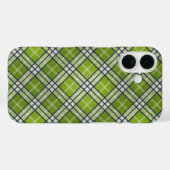 Groen Tartan Case-Mate iPhone Case (Achterkant (horizontaal))
