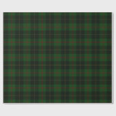 Groen Tartan Pset Scottish Pattern Cadeaupapier (Vlak)