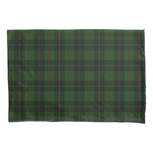 Groen Tartan Pset Scottish Pattern Kussensloop (Voorkant)