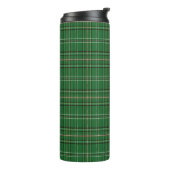 Groen Tartan Thermosbeker (Gedraaid links)
