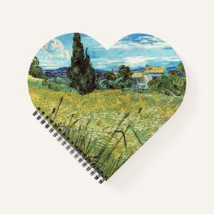 Groen tarweveld Vincent van Gogh Notitieboek