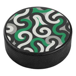 Groen Team Hockey Puck