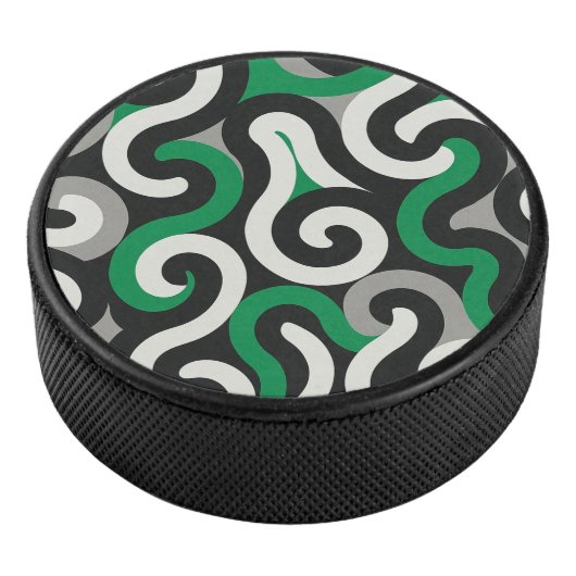 Groen Team Hockey Puck (3/4)