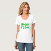 Groen Team Onkruid T-shirt - Pot Liefhebber Funny  (Voorkant volledig)