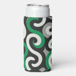 Groen Team Seltzer Blikjeskoeler