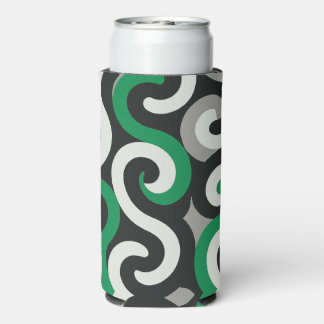 Groen Team Seltzer Blikjeskoeler
