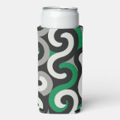 Groen Team Seltzer Blikjeskoeler (Seltzer Voorkant)