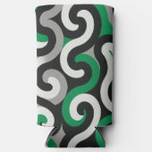 Groen Team Seltzer Blikjeskoeler (Voorkant)