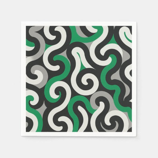 Groen Team Servet (Voorkant)