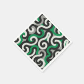 Groen Team Servet (Hoek)