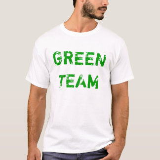 Groen team T-Shirt