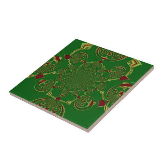  Groen Tegeltje (Zijkant)