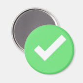 Groen teken schrijven symbool magneet (Voorkant / Achterkant)
