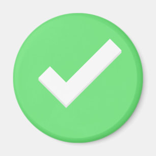 Groen teken schrijven symbool magneet