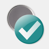 Groen teken schrijven symbool magneet (Voorkant / Achterkant)