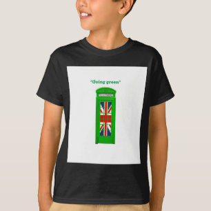 'Groen' telefoontoestel in Londen T-shirt