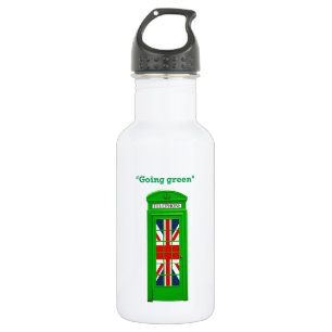 'Groen' telefoontoestel in Londen Waterfles