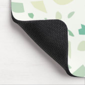 Groen terrazpatroon muismat (Hoek)