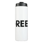 groen thermosbeker (Voorkant)