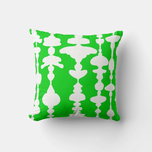 Groen tij kussen (Voorkant)