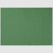 Groen Tissuepapier met Witte Stippen (Voorkant)