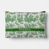  groen toile de jouy bedrukt etui (Voorkant)
