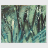 Groen tot donkergrijs cadeaupapier (Vlak)