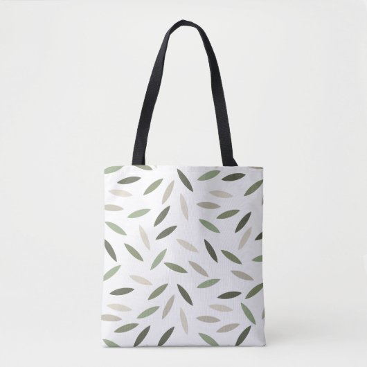 Groen tote bag (Voorkant)