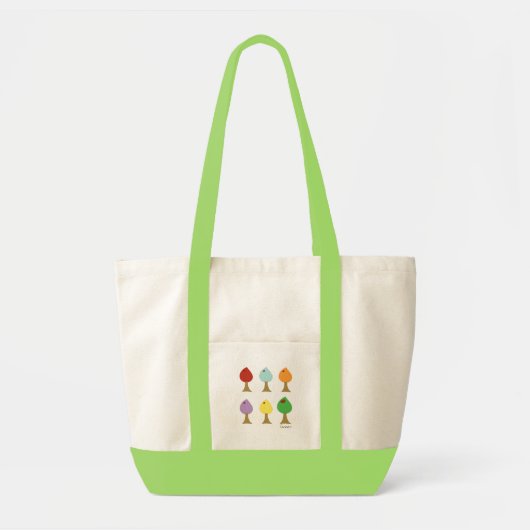 Groen Tote Bag (Voorkant)