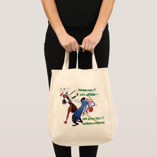 groen tote bag (Voorkant (product))