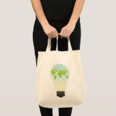 groen tote bag (Voorkant (product))