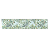 Groen tropisch Oerwoud Banaan Strelitzia Korte Tafelloper (Horizontaal)